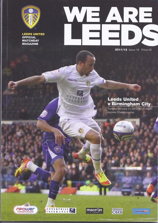 Leeds United FC v Birmingham City FC